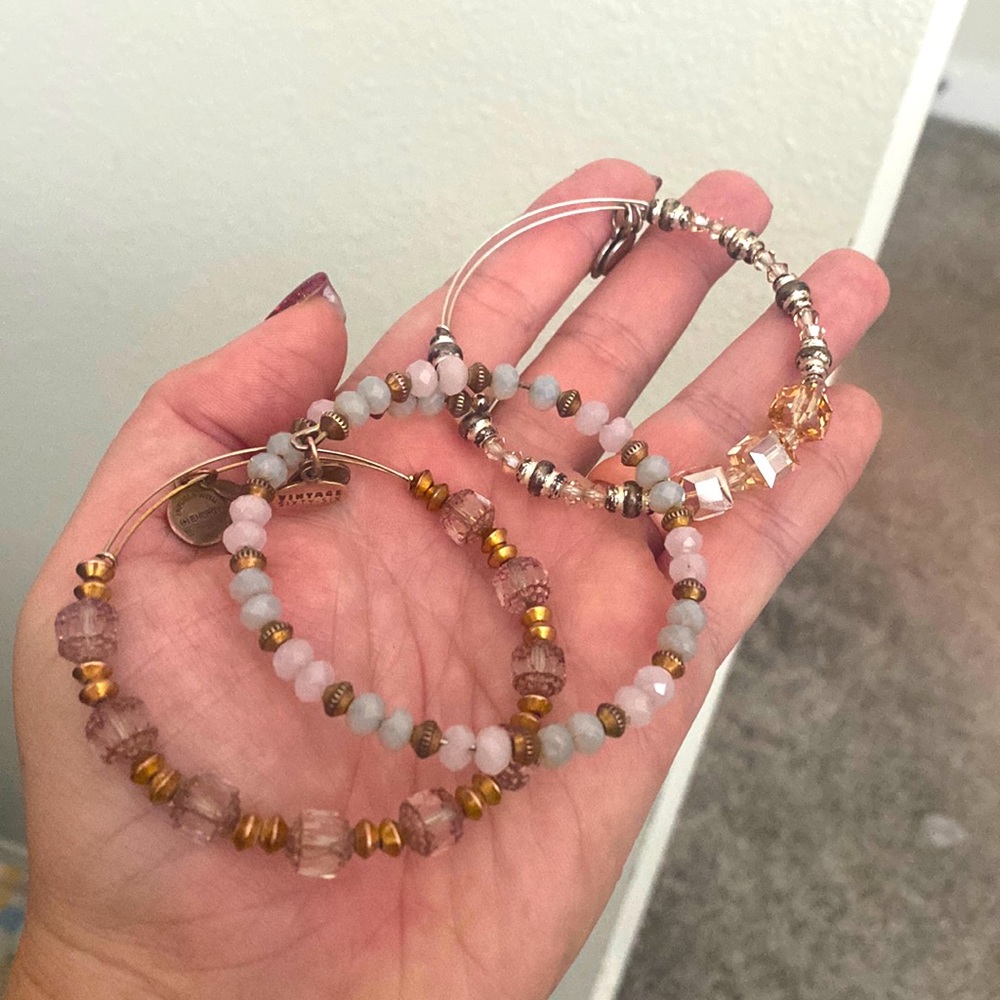 Alex and Ani Bangle Set